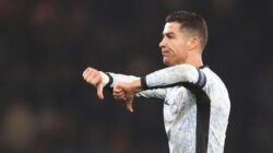 Foto: Cristiano Ronaldo Frustrasi Gagal Cetak Gol ke-907, Portugal Ditahan Imbang Skotlandia