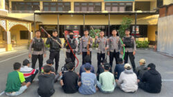 Polisi Gagalkan Tawuran di Sidotopo Surabaya, 14 Anggota Gangster Diringkus