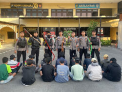 Polisi Gagalkan Tawuran di Sidotopo Surabaya, 14 Anggota Gangster Diringkus