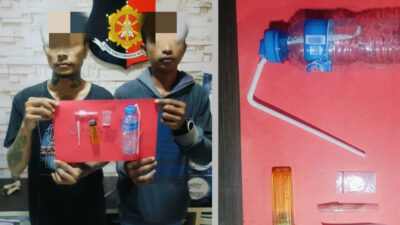 2 Pria di Surabaya Digerebek Polisi Saat Pesta Sabu-Sabu di Dalam Kamar