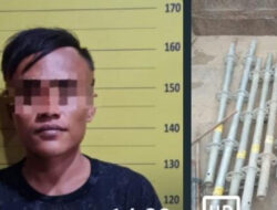 Tepergok Curi Besi Proyek Tol Probowangi, Pria Asal Probolinggo Diciduk Polisi