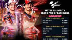 Jadwal Siaran Langsung MotoGP 2024 Round 20 – Motul Solidarity Grand Prix of Barcelona di Vidio Akhir Pekan Ini