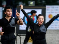 Foto: Duel Titis dalam Cabor Panahan TOSI Season 3, Pasangan Saaih dan Aqeela Tampil Mengesankan