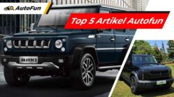 Top 5 Artikel Autofun Sepekan, BAIC BJ80 yang Mirip G-Class Sampai Munculnya SUV Offroad Listrik dari Chery