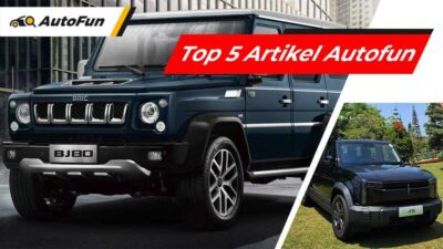 Top 5 Artikel Autofun Sepekan, BAIC BJ80 yang Mirip G-Class Sampai Munculnya SUV Offroad Listrik dari Chery