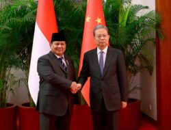 Prabowo Subianto Meets China’s NPC Chairman, Reaffirms Commitment to Strengthen Bilateral Relations