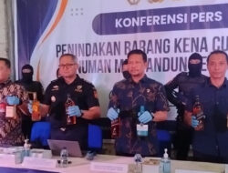 DJBC Jatim Sita Ribuan Minuman Beralkohol dengan Pita Cukai Palsu Senilai Rp17,64 M