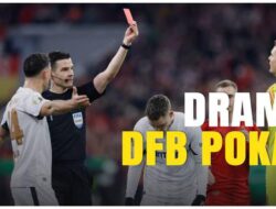 “Drama Kartu Merah: Bayern Munchen Kekalahan di DFB Pokal 2024/2025”
