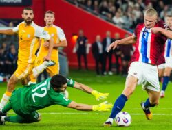 Haaland Bawa Norwegia Gilas Moldova dengan 5 Gol