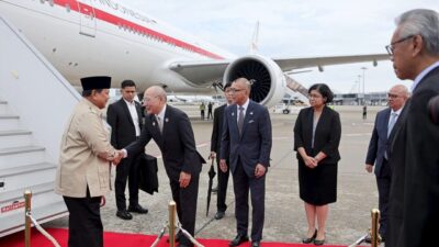Prabowo Kunjungi Paviliun Indonesia di Osaka Expo