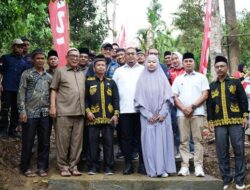 Andre Rosiade Resmikan BTS Telkomsel di Nagari Langki, Sijunjung